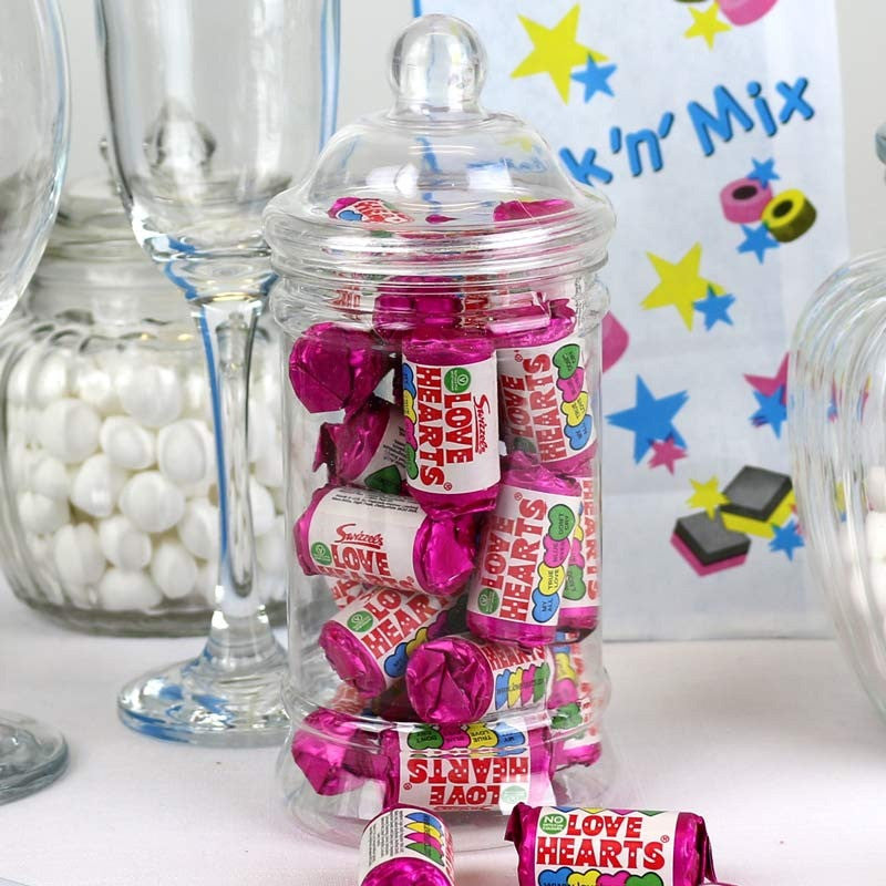 Love Hearts Candy Jar