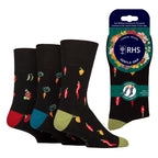 Mens RHS Gentle Grip Socks Jacquard