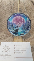 Wolf & Moon Sun Catcher