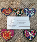 Double Love Heart Keychain