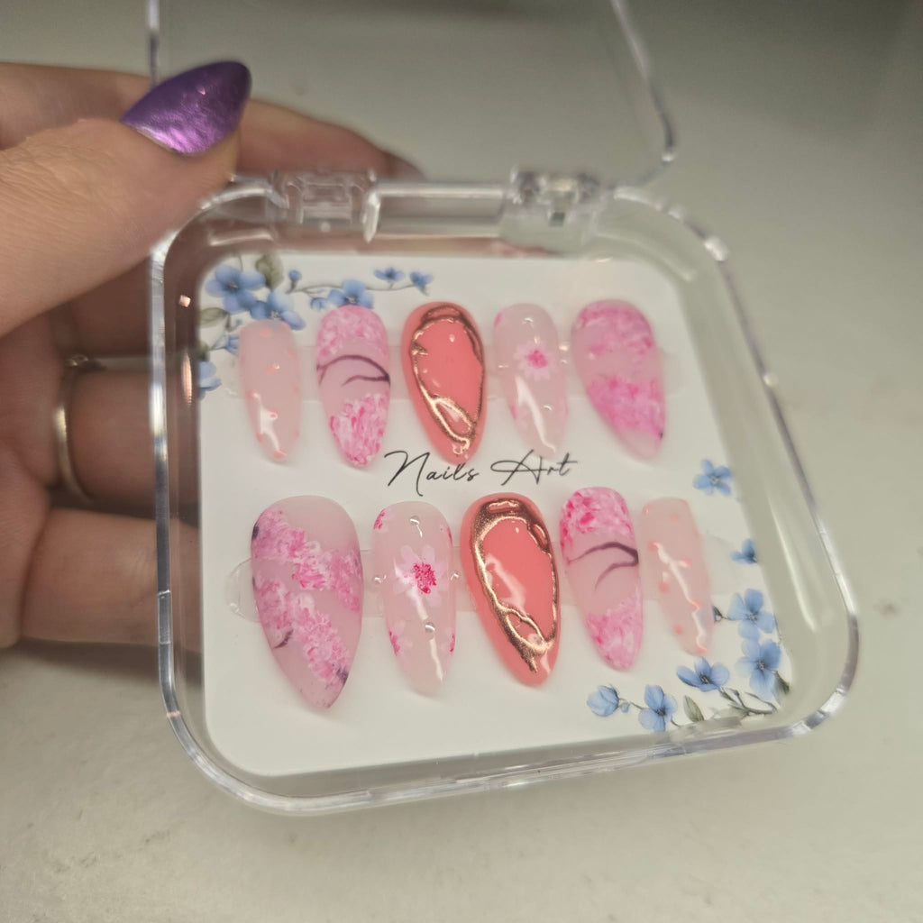 Blooming Blossoms Nail