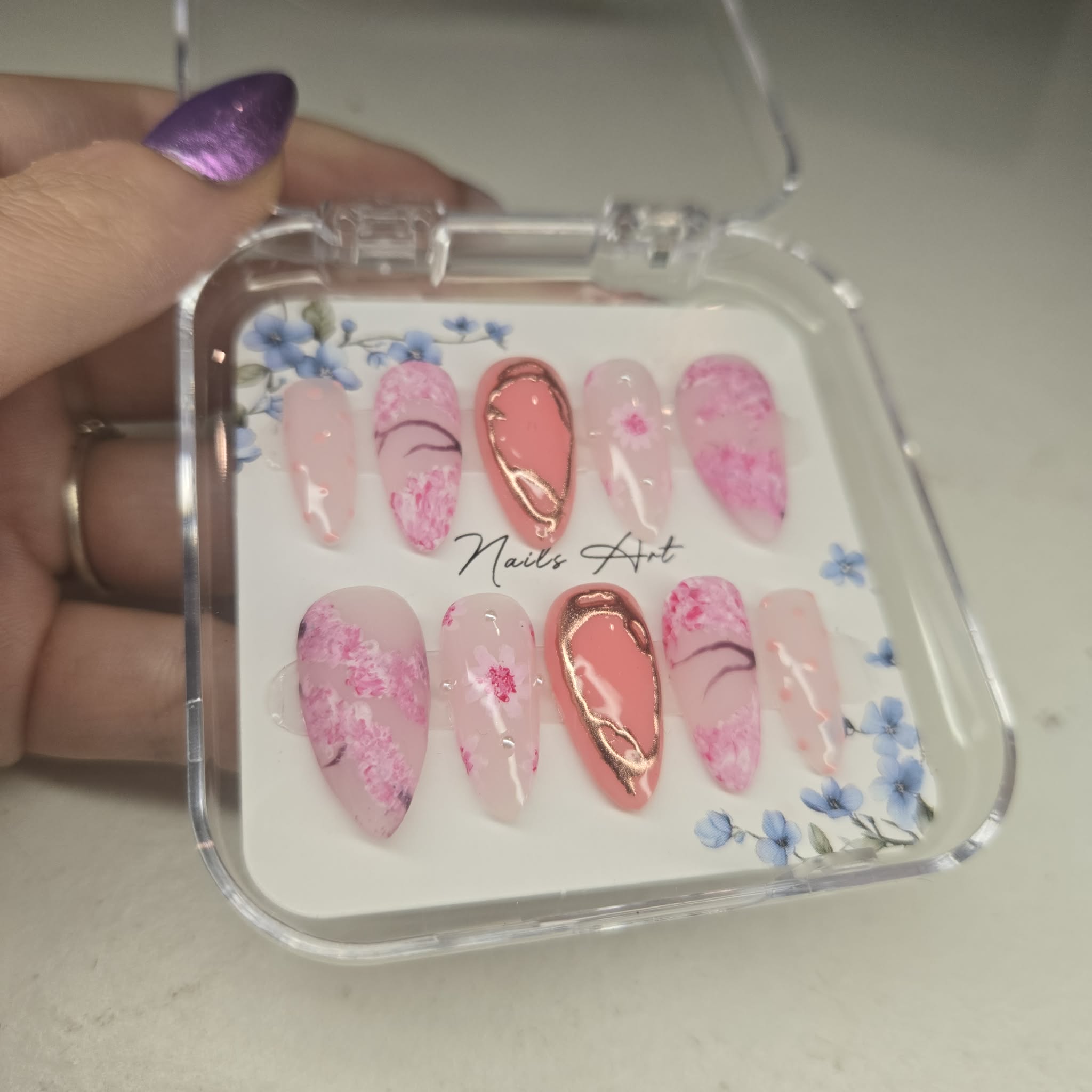 Blooming Blossoms Nail
