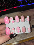 Pink Picnic Nail Set