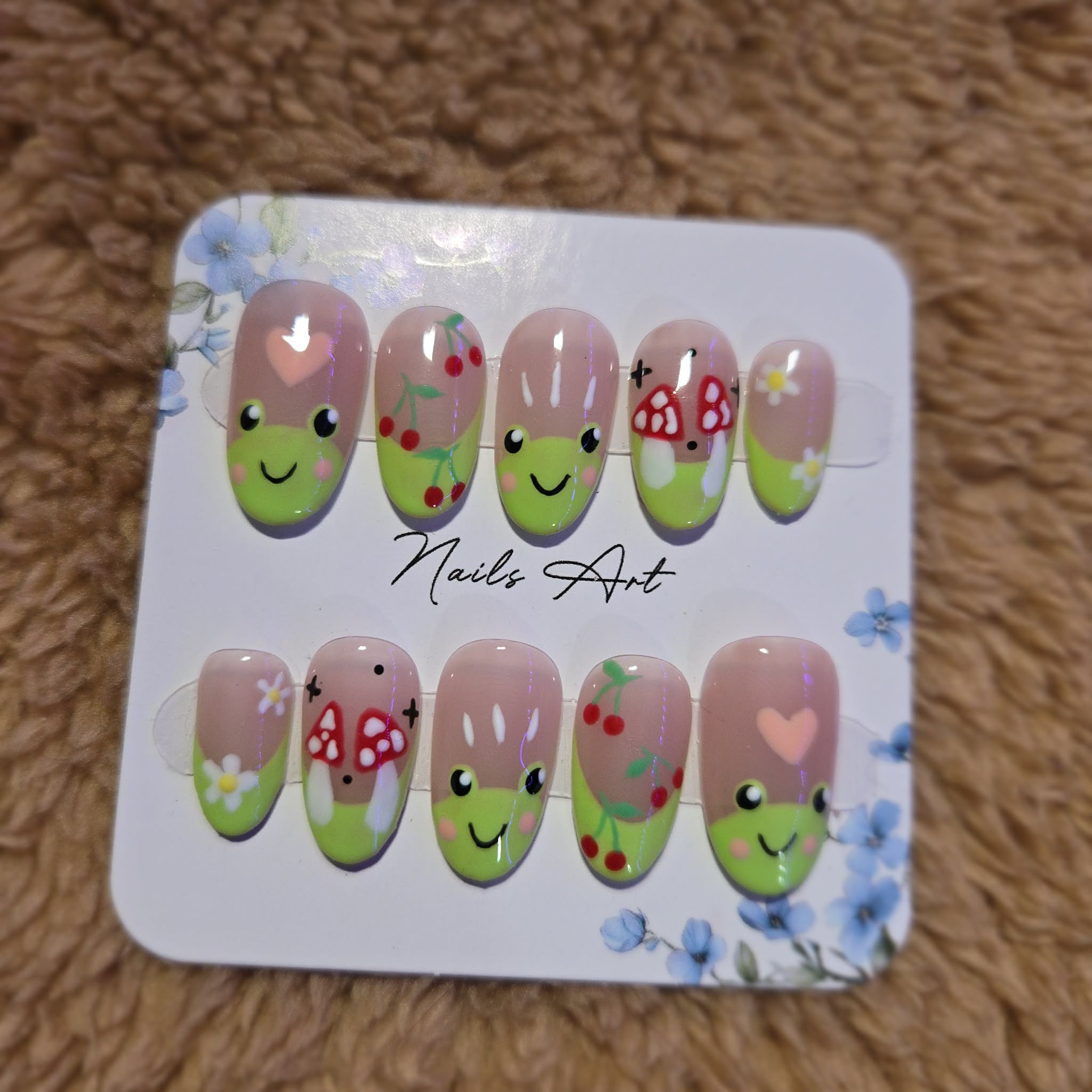 French Froggies Nail Set