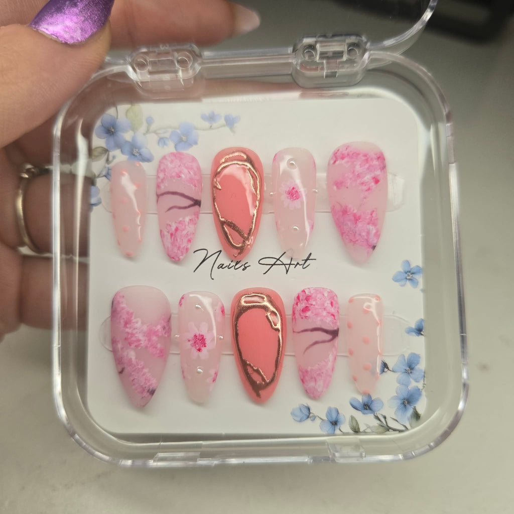 Blooming Blossoms Nail