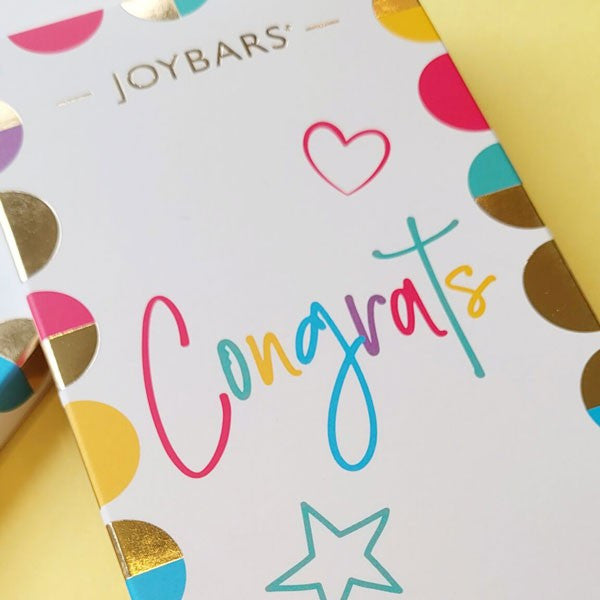 Milk Chocolate Congrats Message Bar (80g)