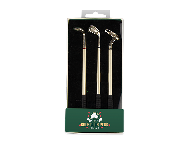 Miniature Golf Club Pen Set (3pk)
