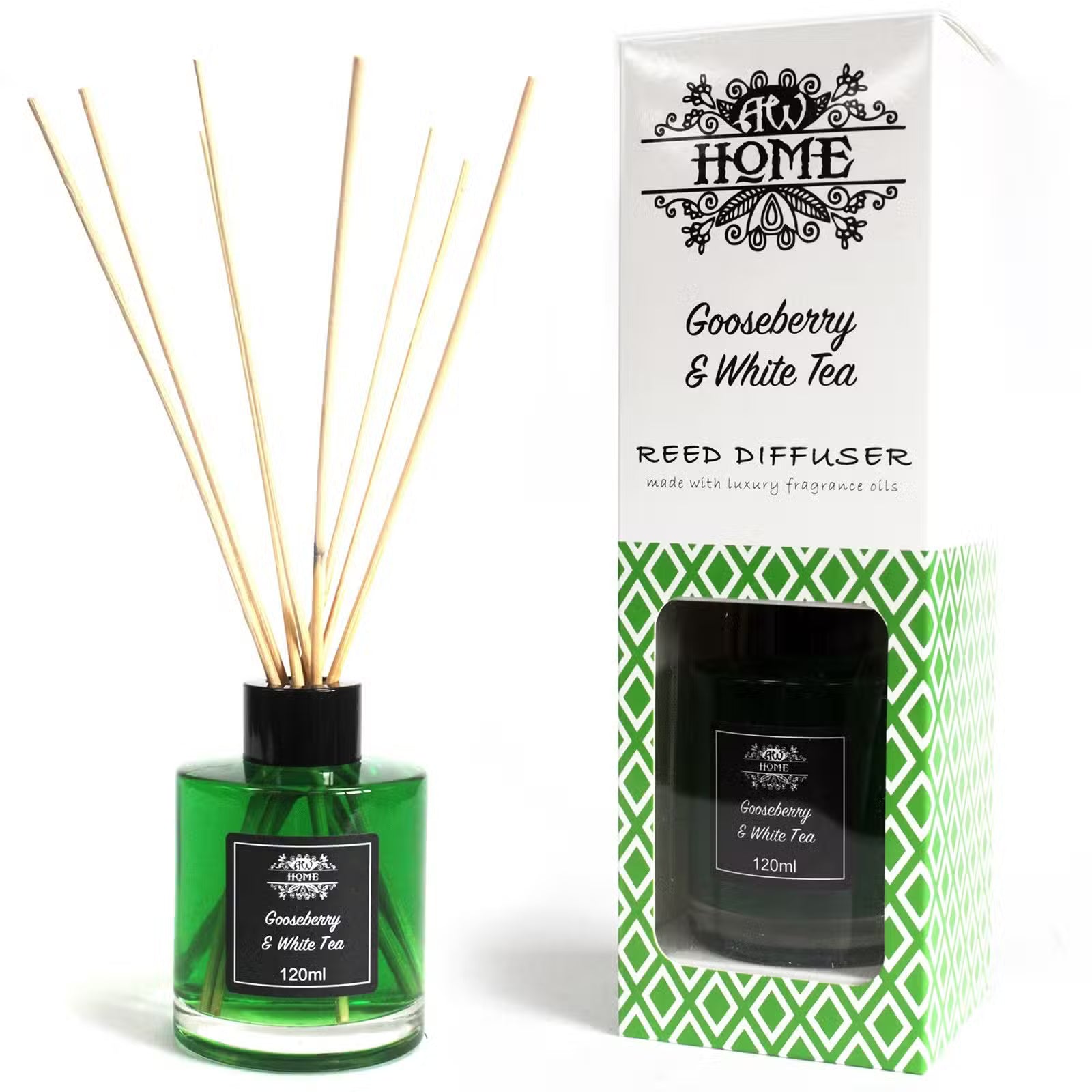 Reed Diffuser - Gooseberry & White Tea