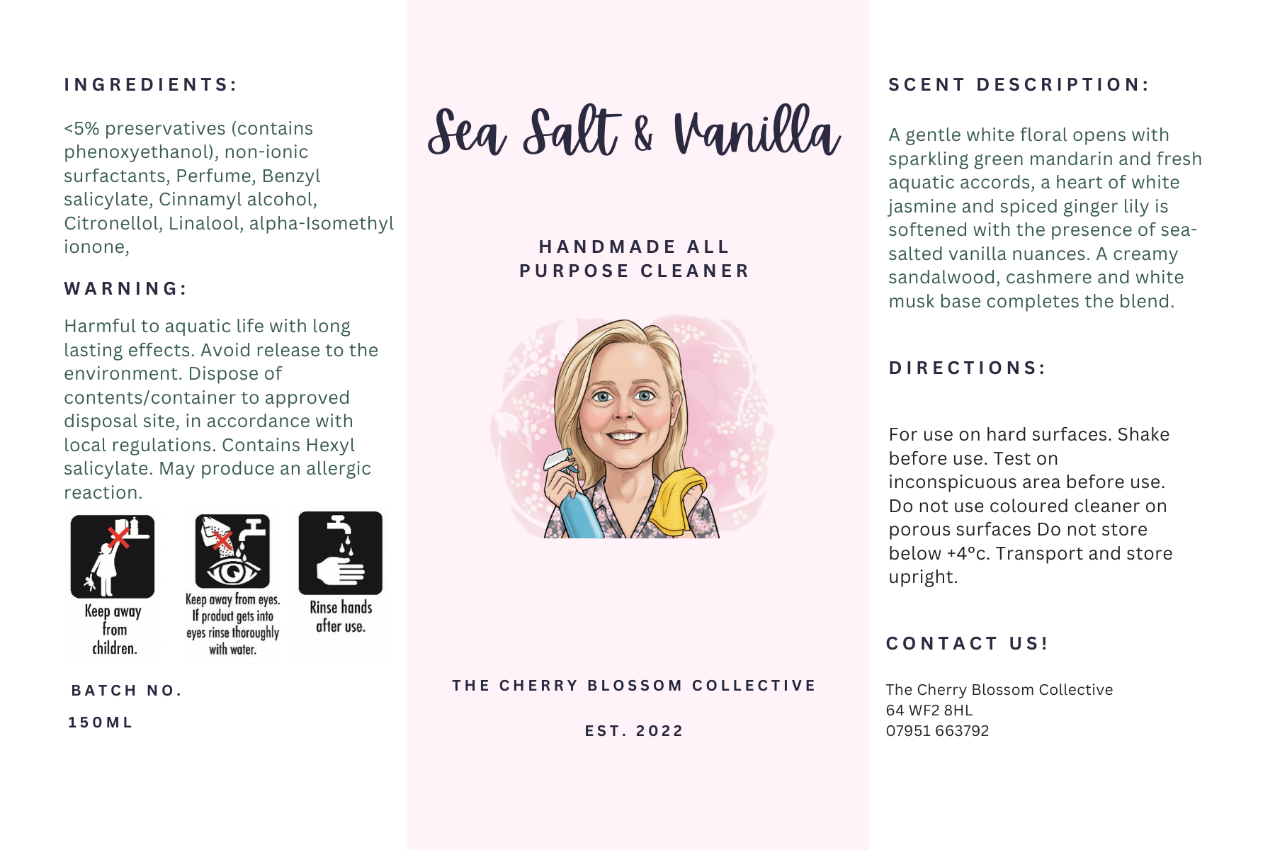 Sea Salt & Vanilla All Purpose Cleaner