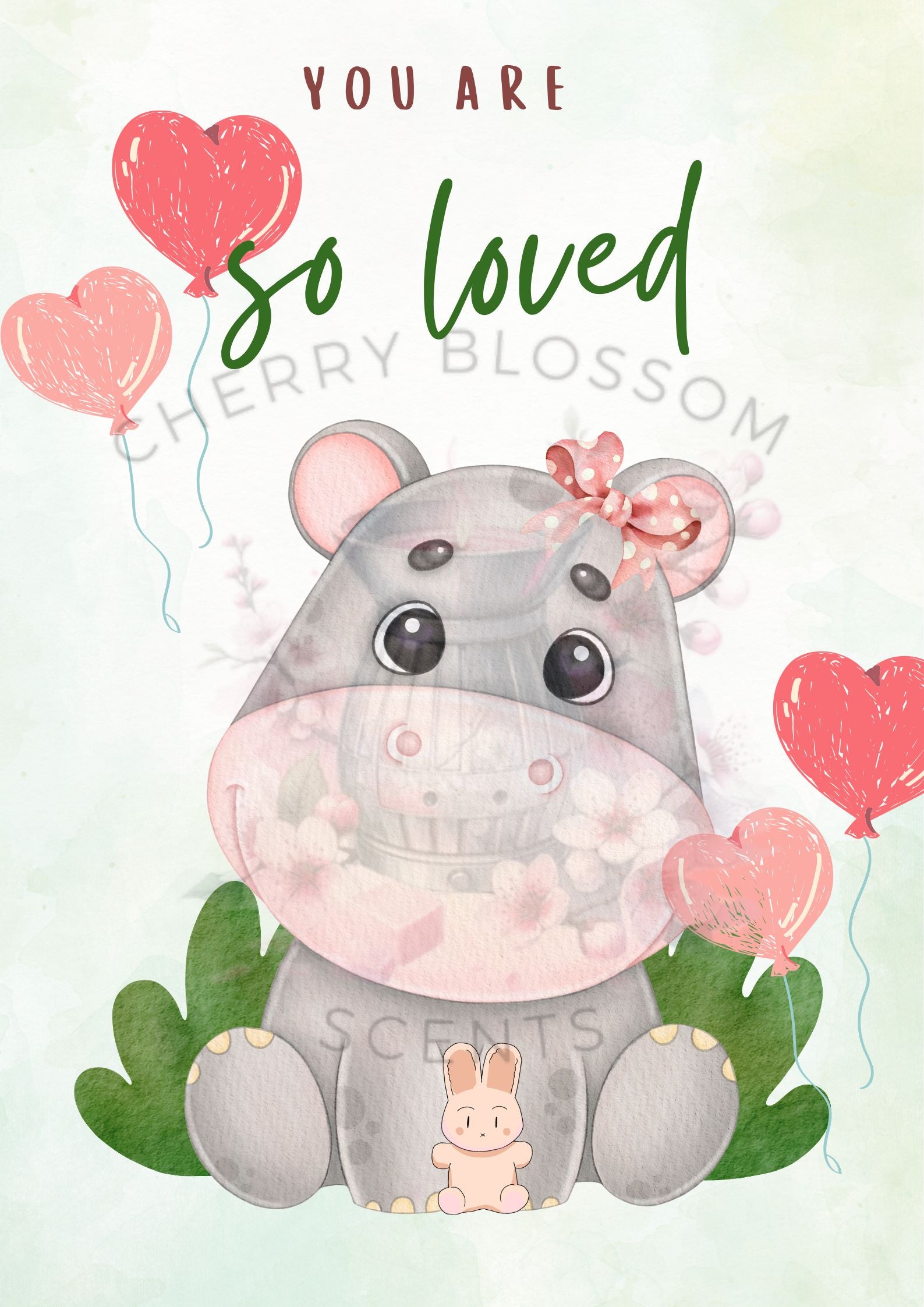 You Are So Loved Hippo