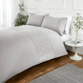 So Soft Embossed Duvet Set Nova Grey