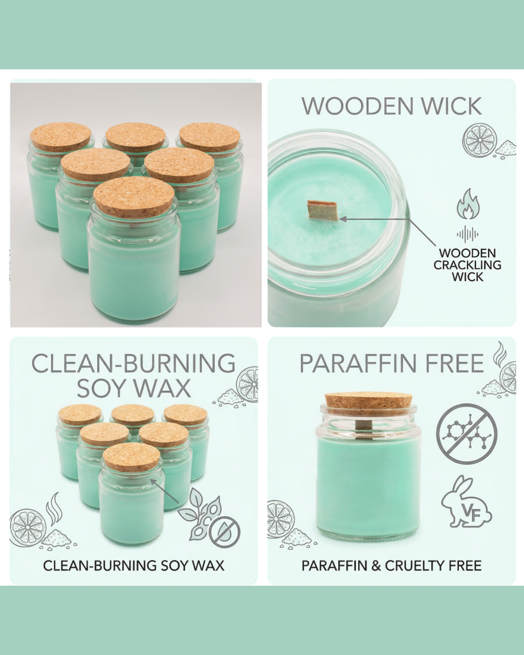 Woodwick Soy Candle - Wolf's Moon