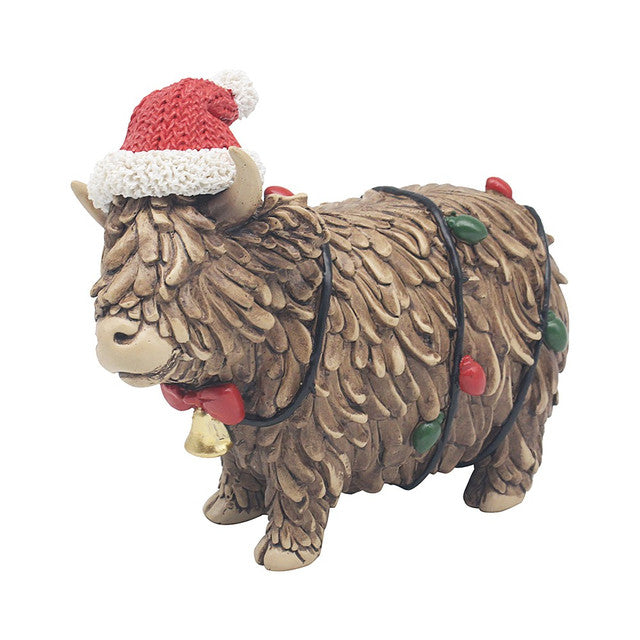 Standing Highland Cow Ornament