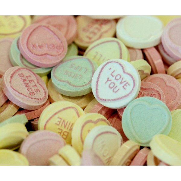 Swizzels Love Hearts Giant Roll