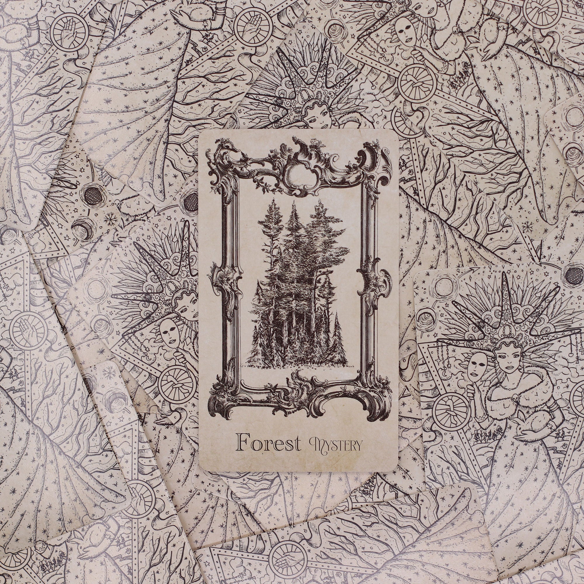 The Spellbook Oracle Cards- Witchcraft Deck