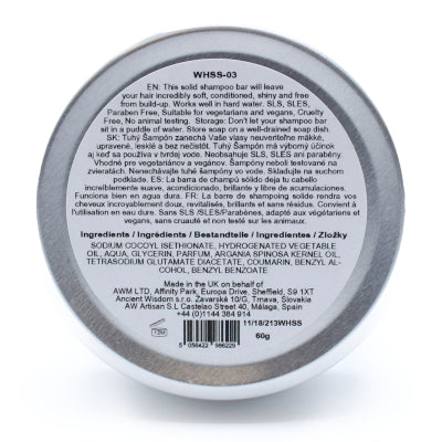 Wild Hare Solid Shampoo - Hairy Coconut