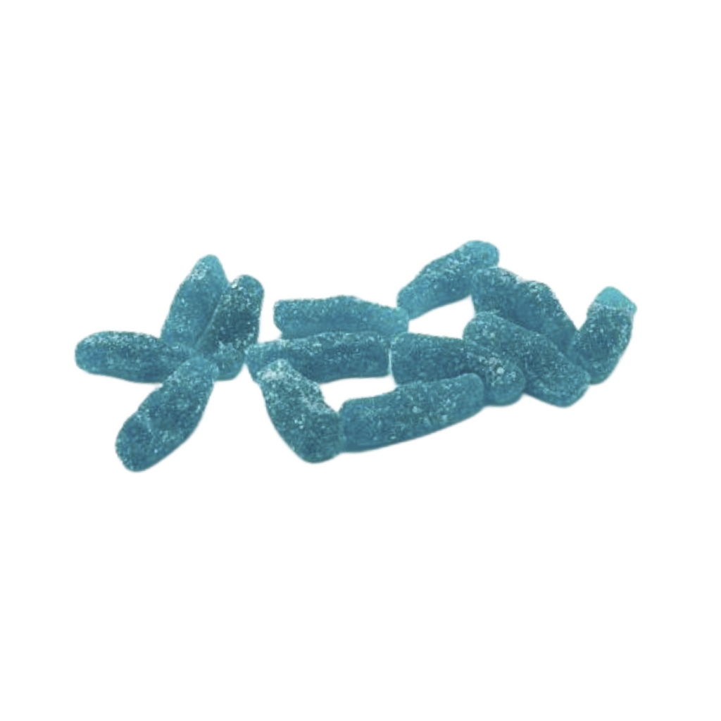 Fizzy Blue Raspberry Bottles