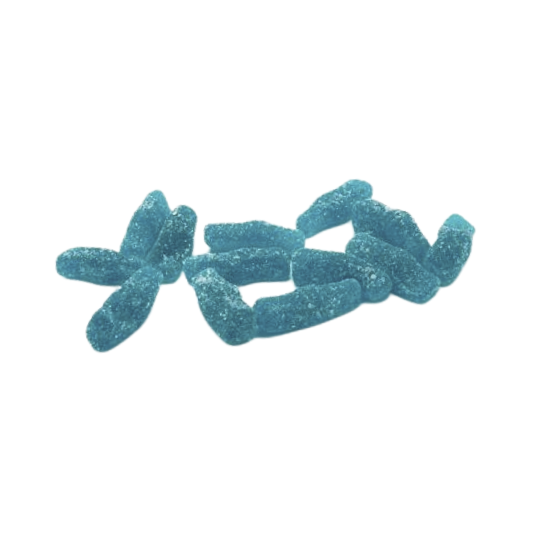 Fizzy Blue Raspberry Bottles