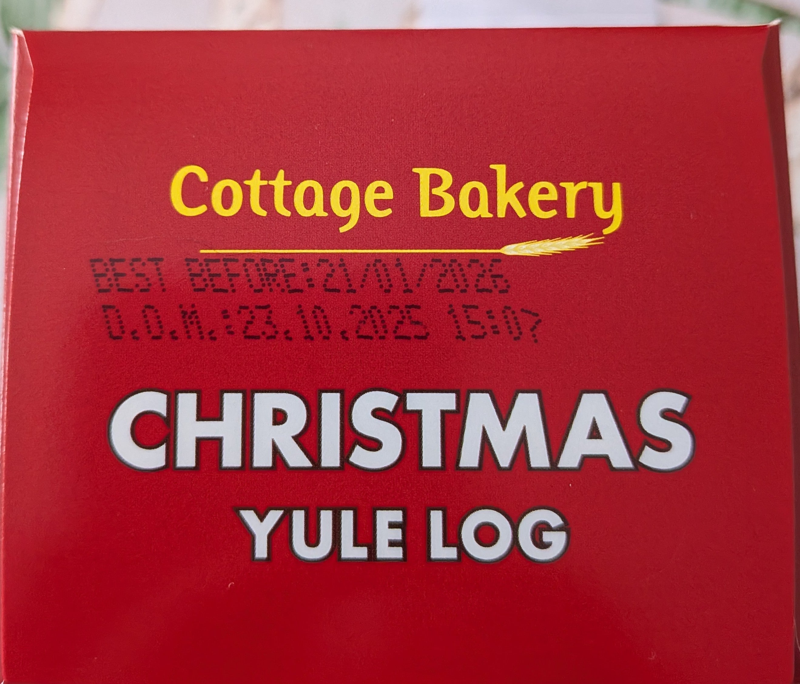 Christmas Yule Log