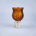 Wax Warmer Ribbed Glass Plug-In